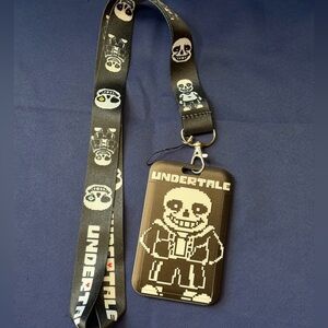 Undertale - Lanyard and ID card holder